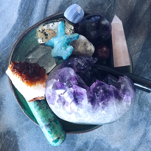 Crystals, Stones, Jewellery