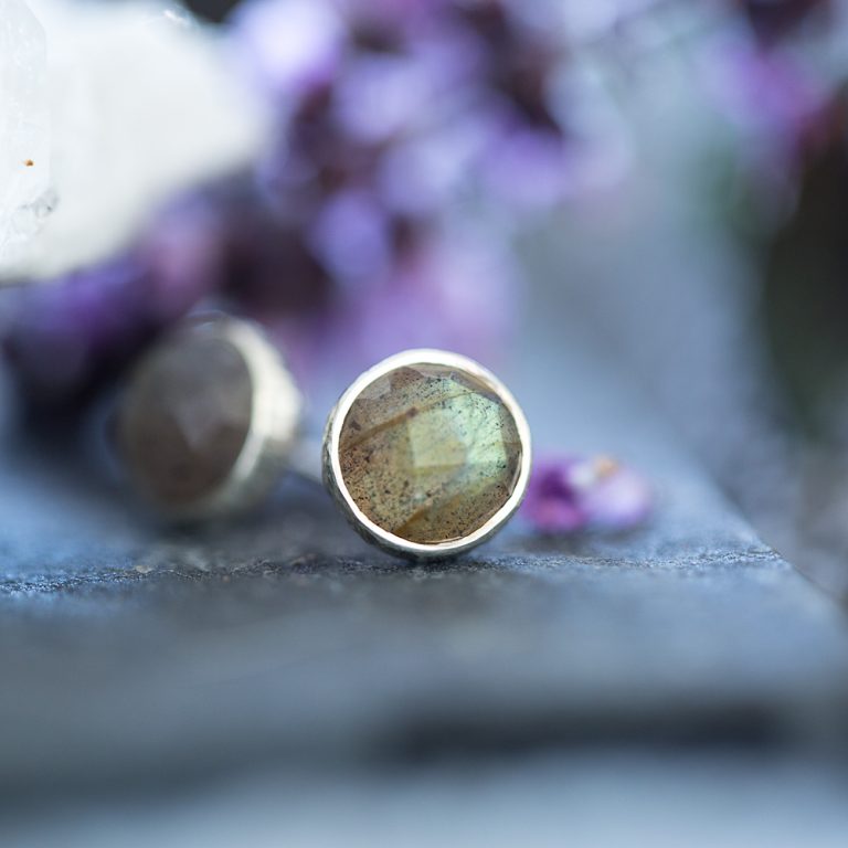 Labradorite Earrings, Silver Jewellery