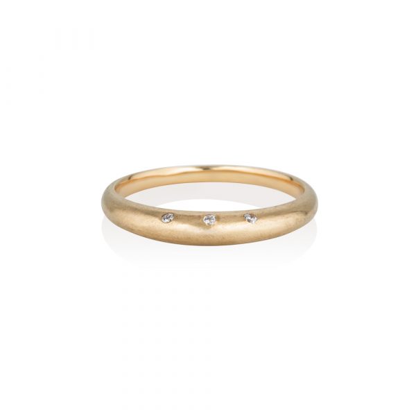 Diamond Gold Band