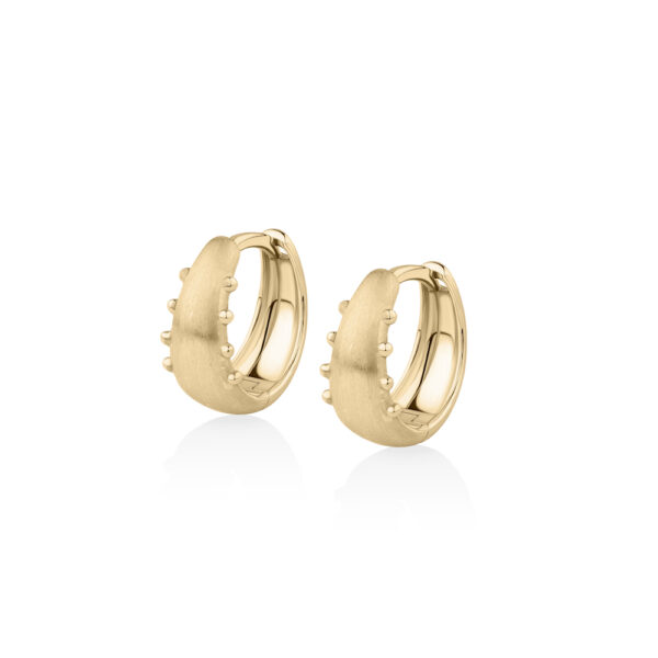 9kt Gold Huggies Earrings