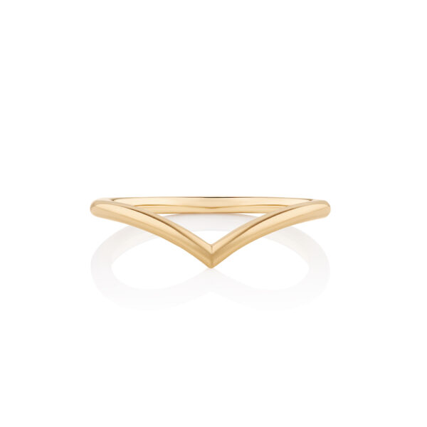 Wishbone Wedding Ring